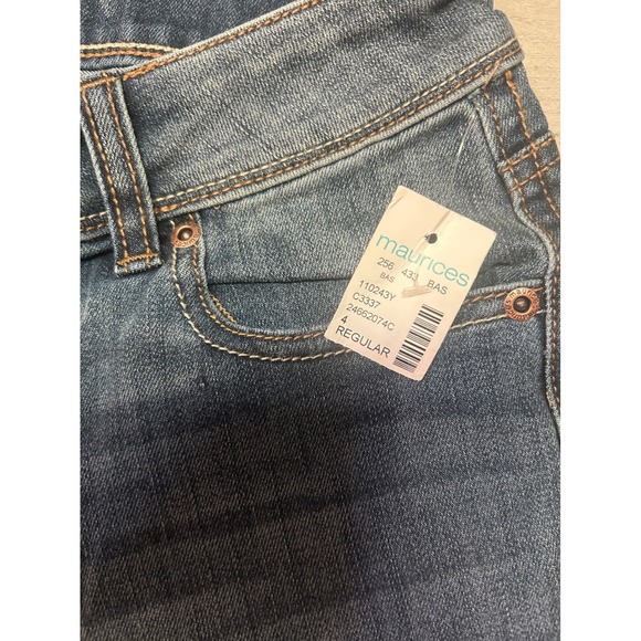 Maurices Women's Size 4‎ Regular Medium Wash Bootcut Jeans NWT Denim - Picture 6 of 13